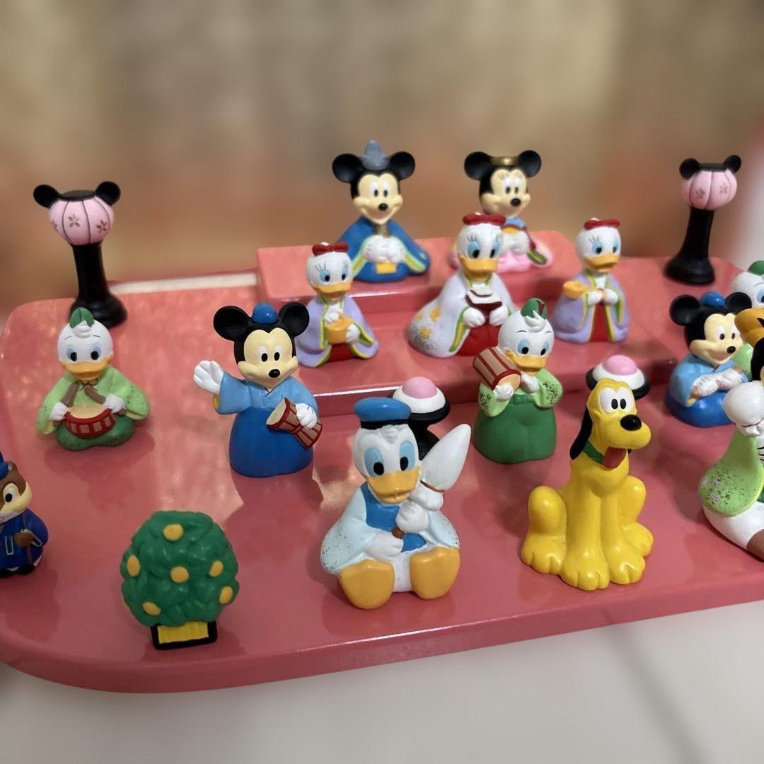 ディズニー 雛人形 ミッキー ミニー 段飾り15人 吉徳 Disney