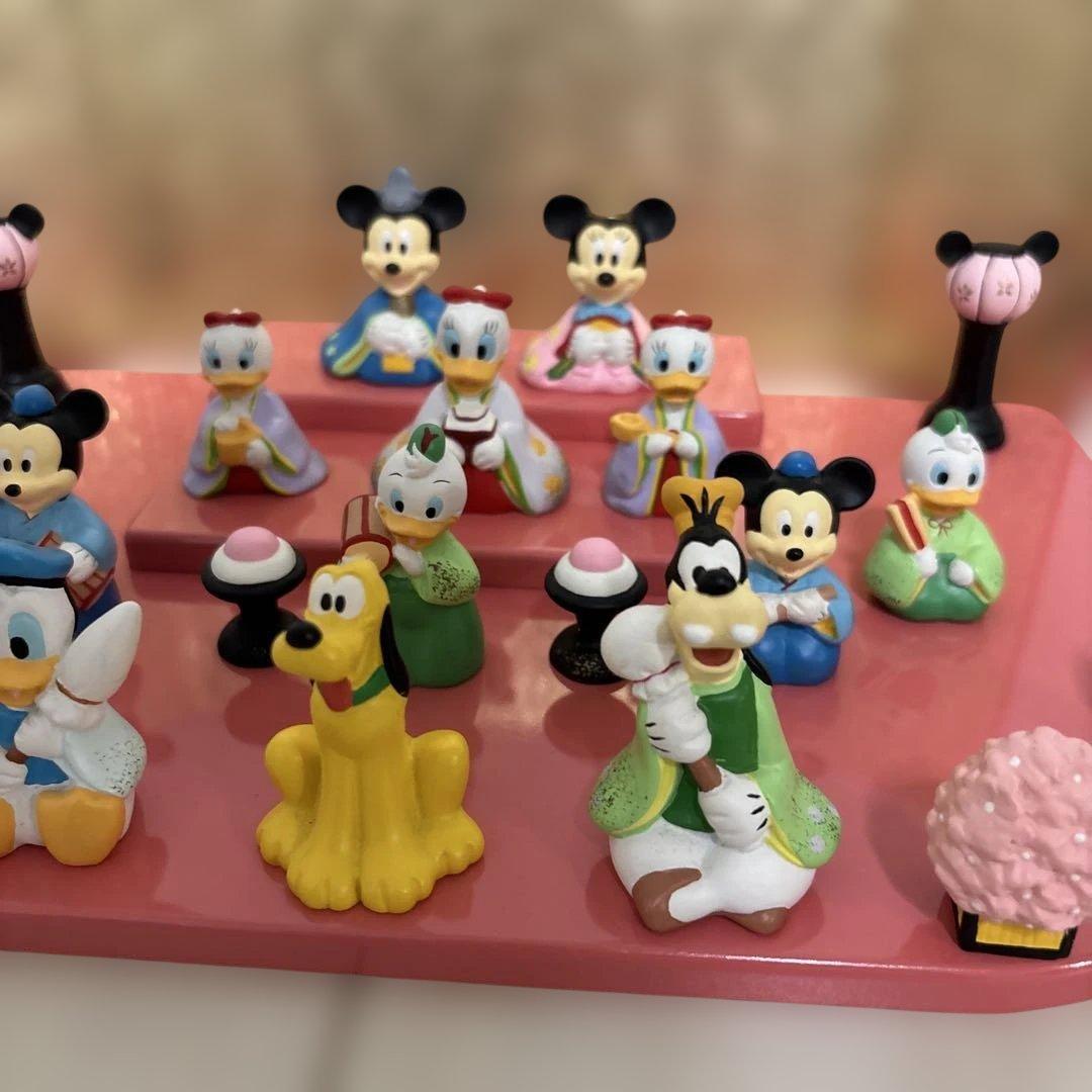 ディズニー 雛人形 ミッキー ミニー 段飾り15人 吉徳 Disney