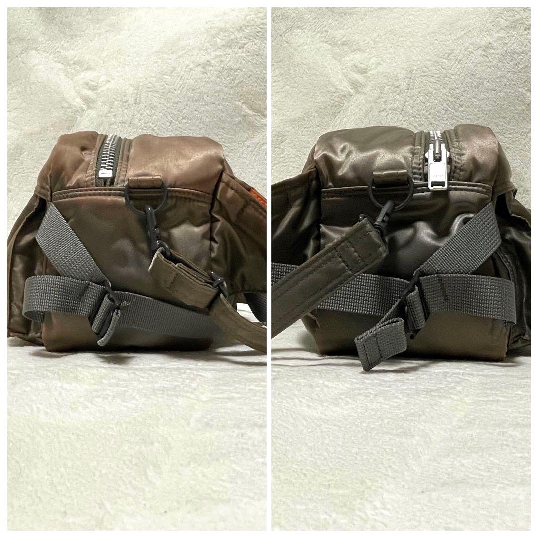 【未使用級•廃盤希少色】 PORTER タンカー ウエストバッグ シルバーグレー