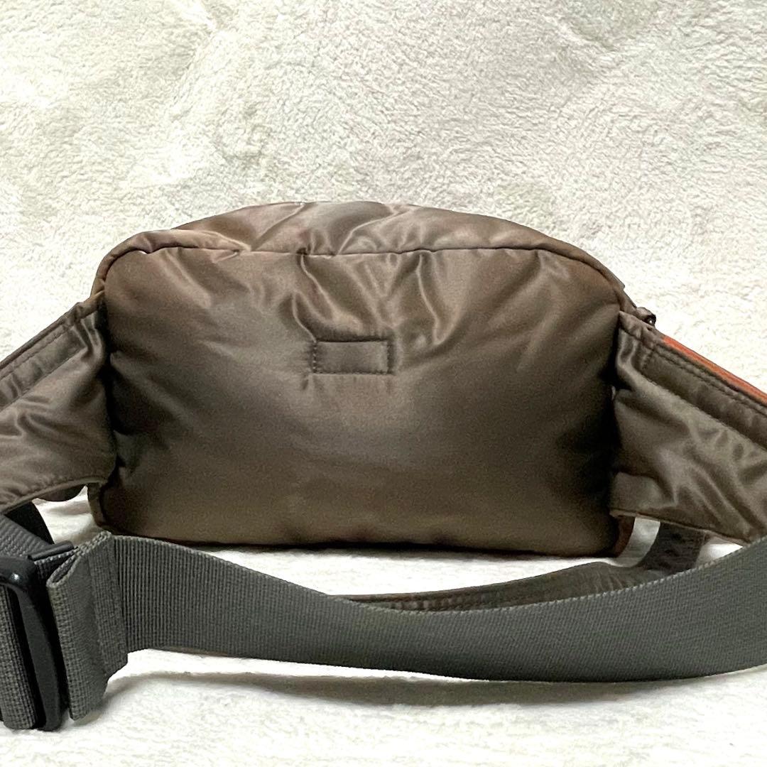 【未使用級•廃盤希少色】 PORTER タンカー ウエストバッグ シルバーグレー