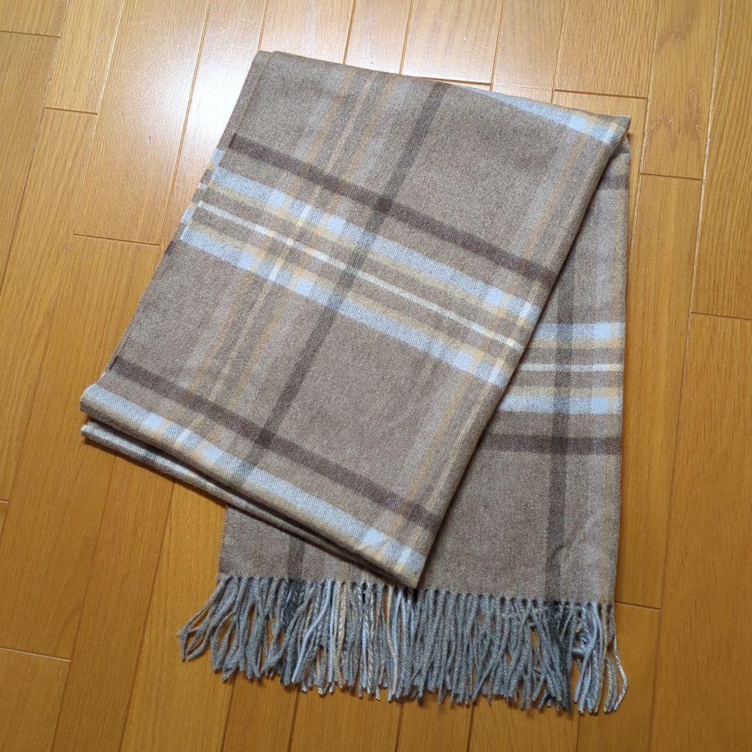 新品タグ付き　Johnstons 大判ストール　ドライブリッジ