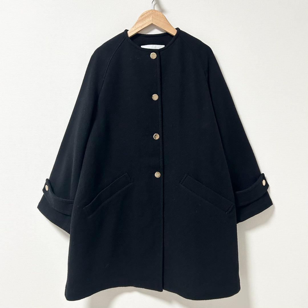 マッキントッシュフィロソフィー　WELBURY NO COLLAR 黒　36