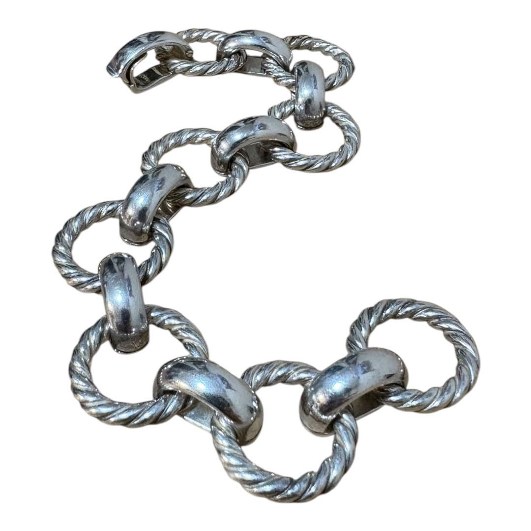 【美品】Tiffany & Co. ヴィンテージ ツイストサークル ブレス