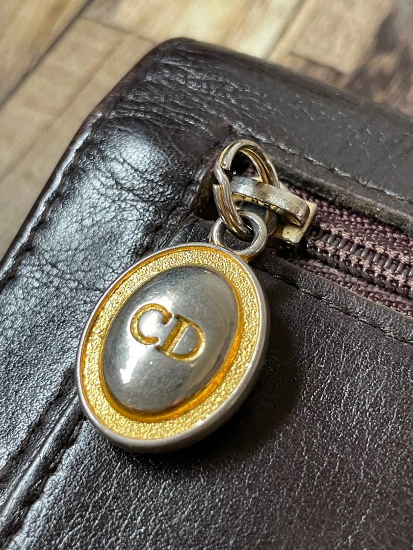 Vintage「Cristian DIOR」CD Logo Wallet