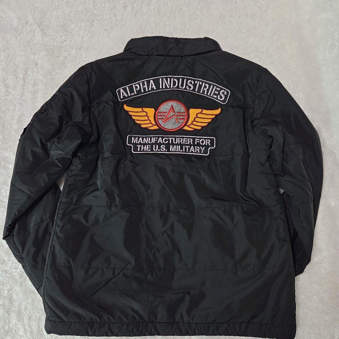 【極美品】ALPHA INDUSTRIES フライトジャケット MA-1 黒XL