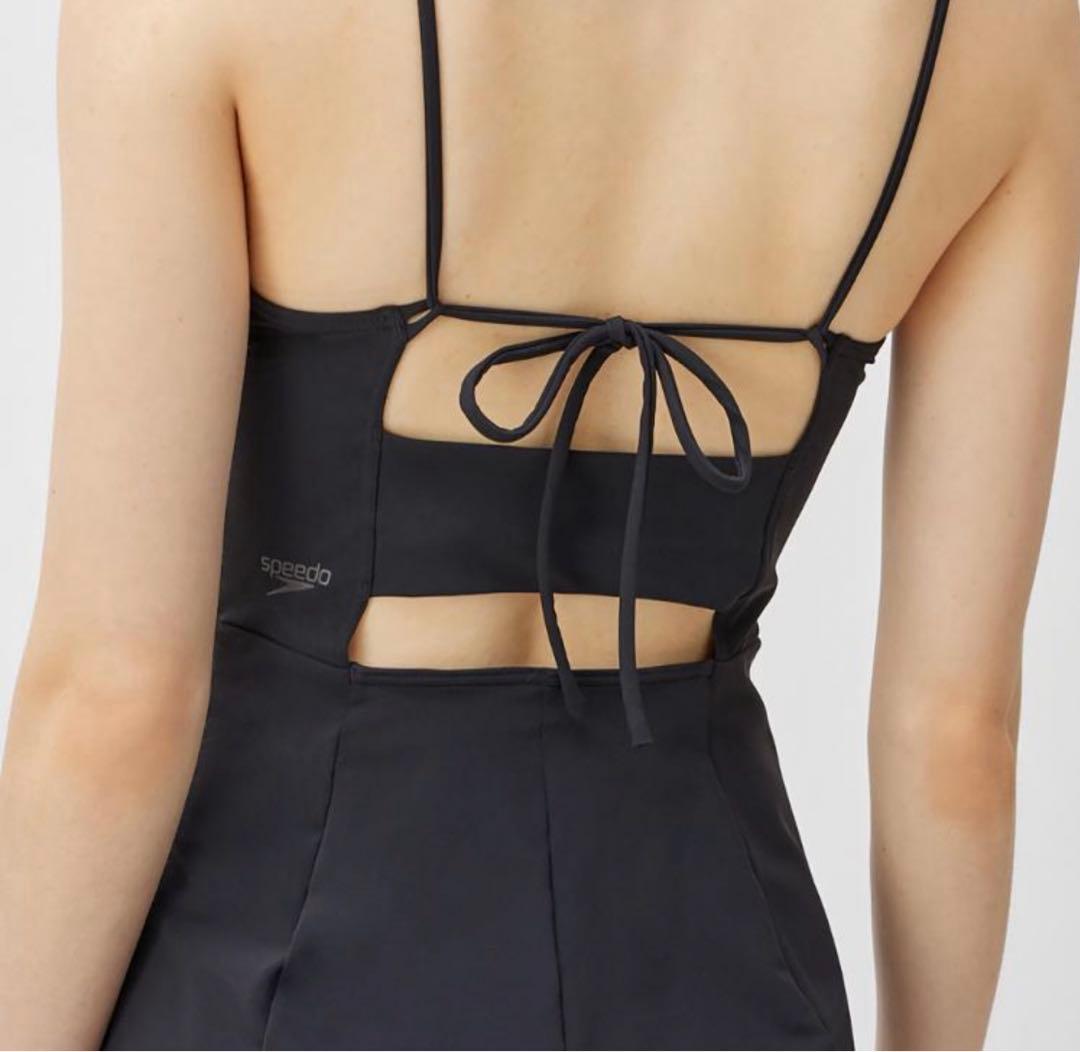 speedo L サイズSFW02335 K オールインワン カップ付き