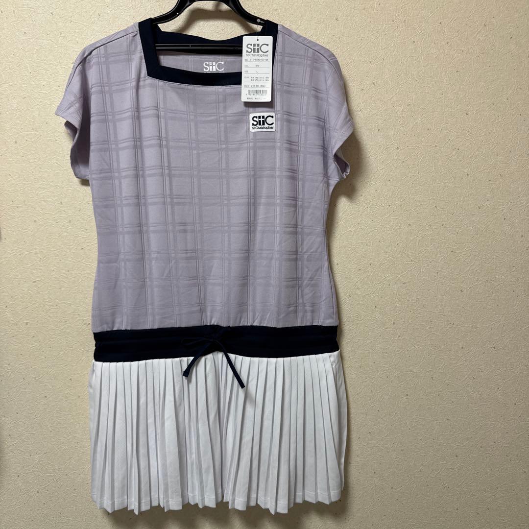 早い物勝ち 最新ウェア 新品 セントクリストファー テニス ワンピースＬサイズ