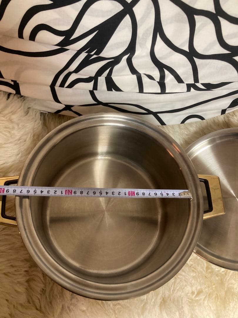 25cmタッパーウェア レインボークッカー寸胴鍋 大