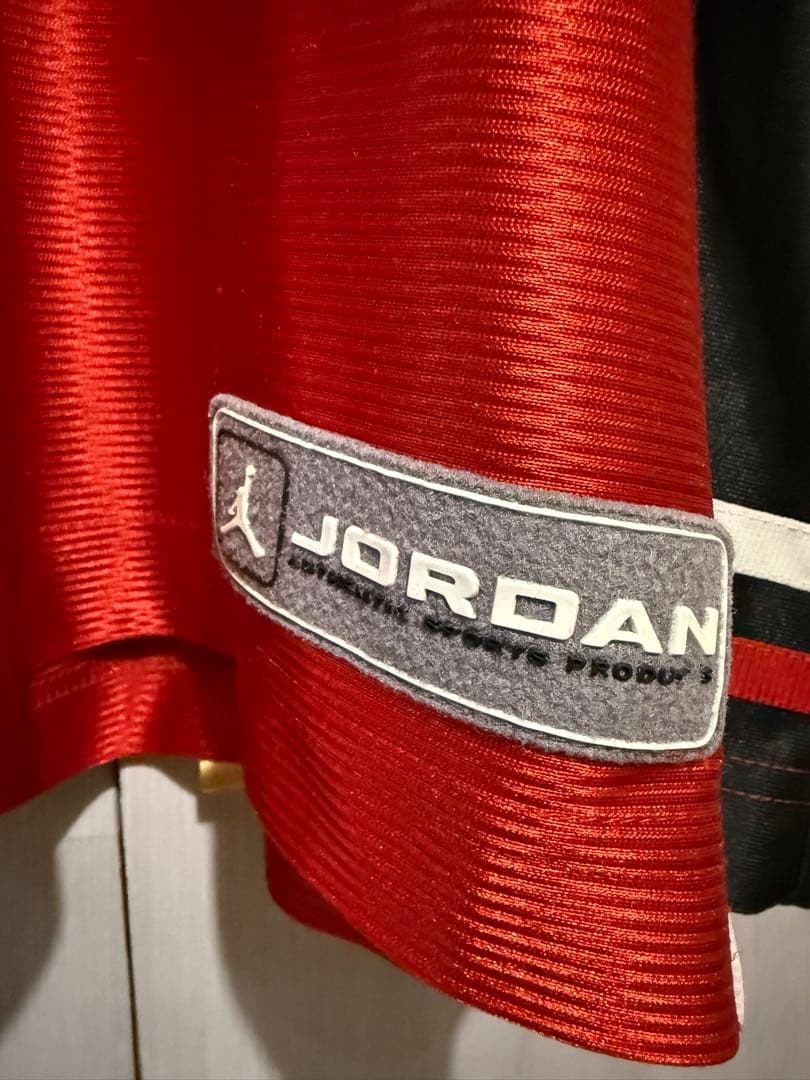 激レア　【両面刺繍】ナイキ 90s ジョーダン ユニフォーム ゲームシャツ XL