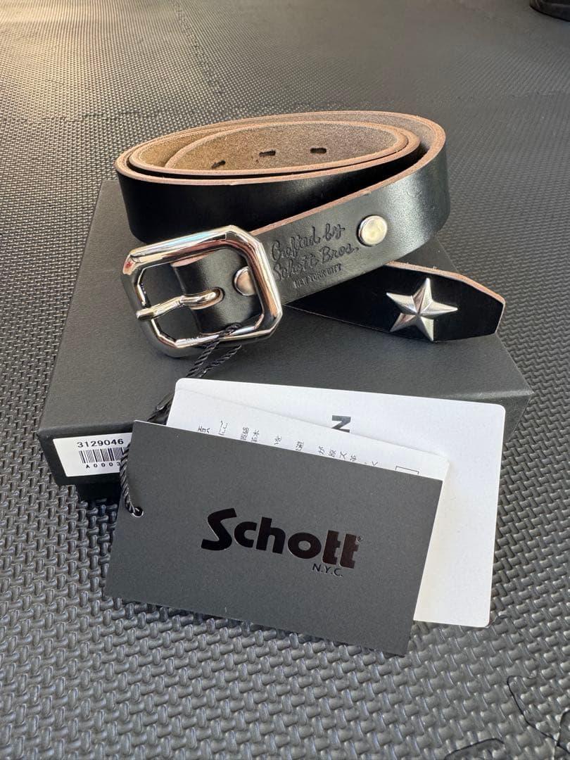 Schott ショット パーフェクト ベルト ナロー