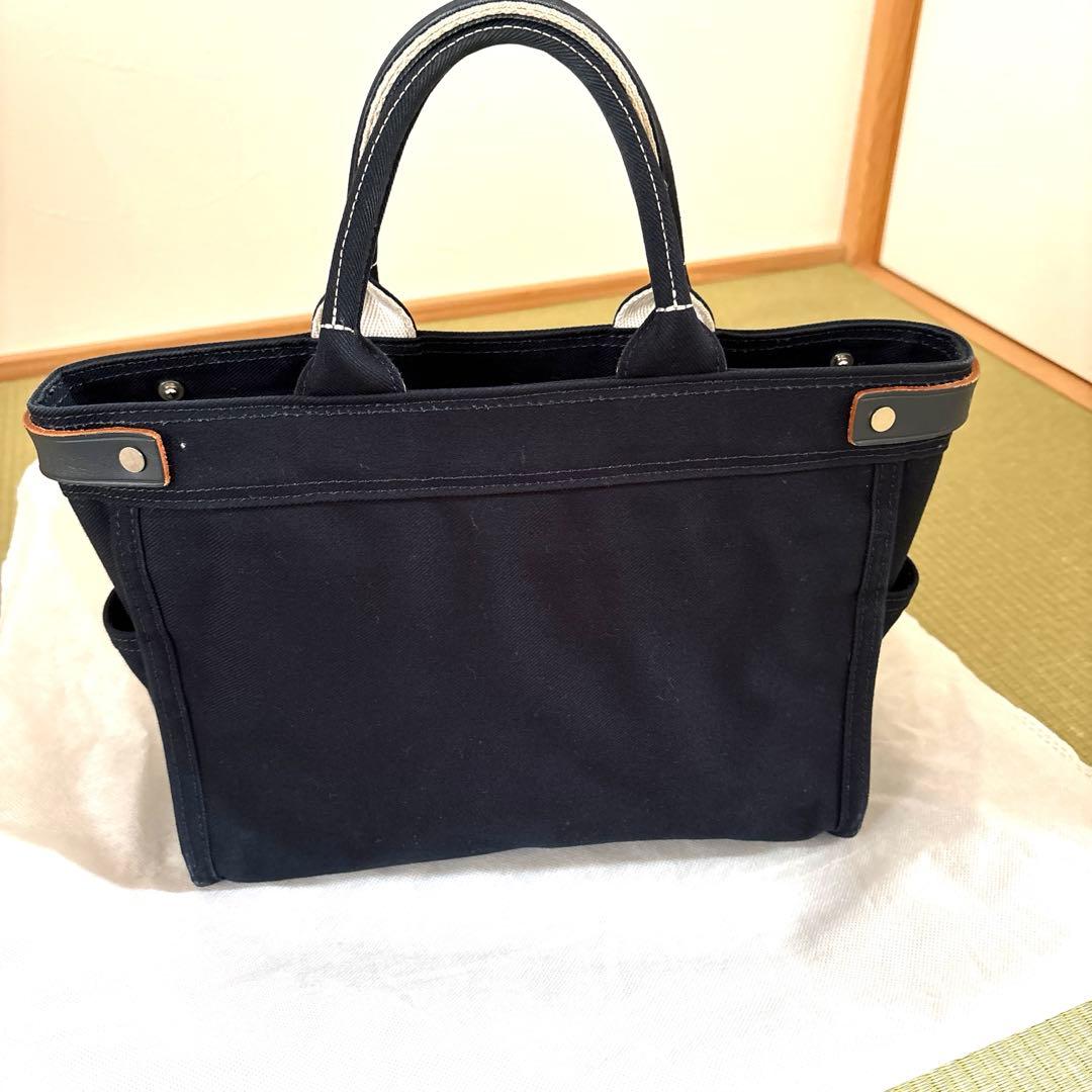 PORTER ネイビー キャンバストートバッグ