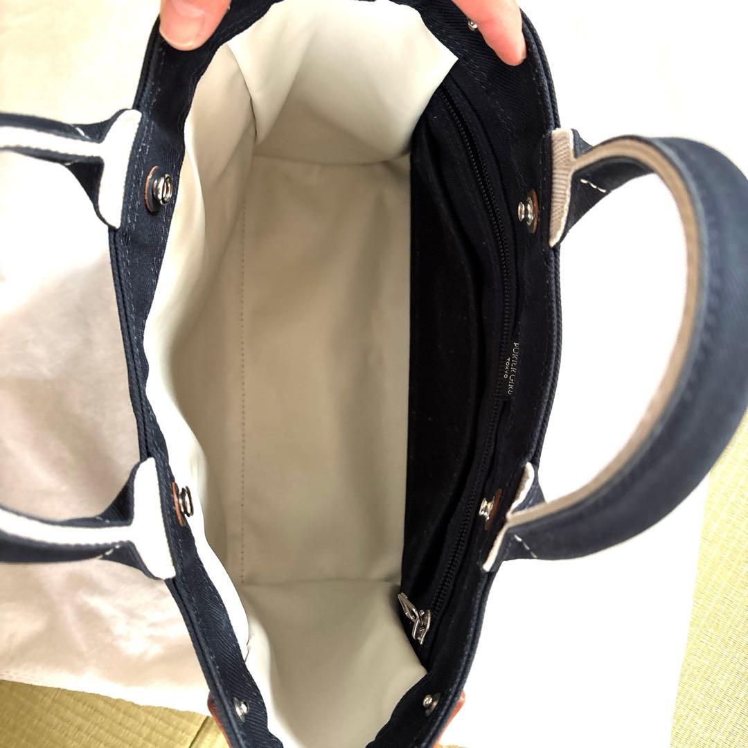 PORTER ネイビー キャンバストートバッグ
