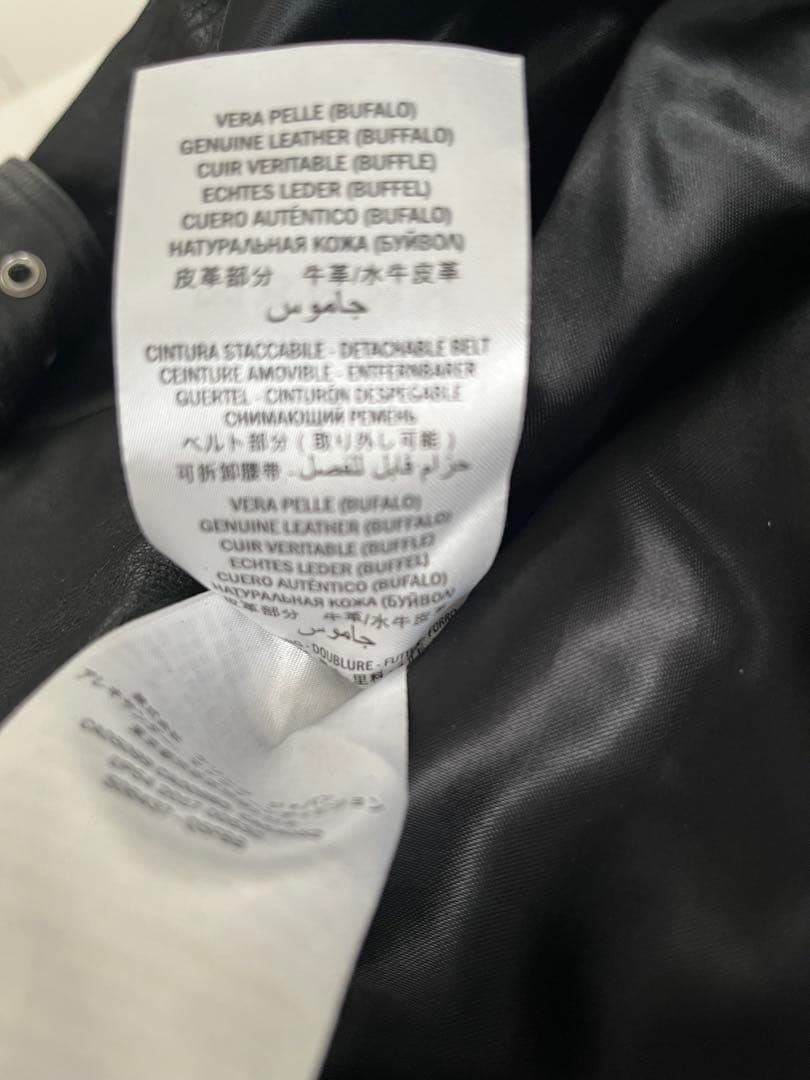 アレキサンダーマックイーン レザーパンツ48