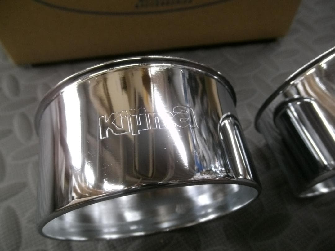 GS400E GS400L RG250 キジマ正規品　メッキメーターカバー　新品