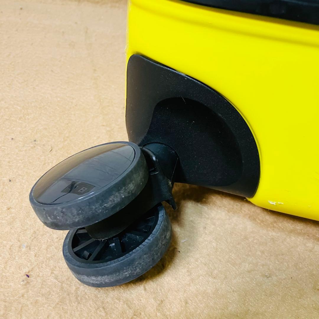 noricco のりっこ バナナ型 トラベルケース 4輪 キッズ イエロー