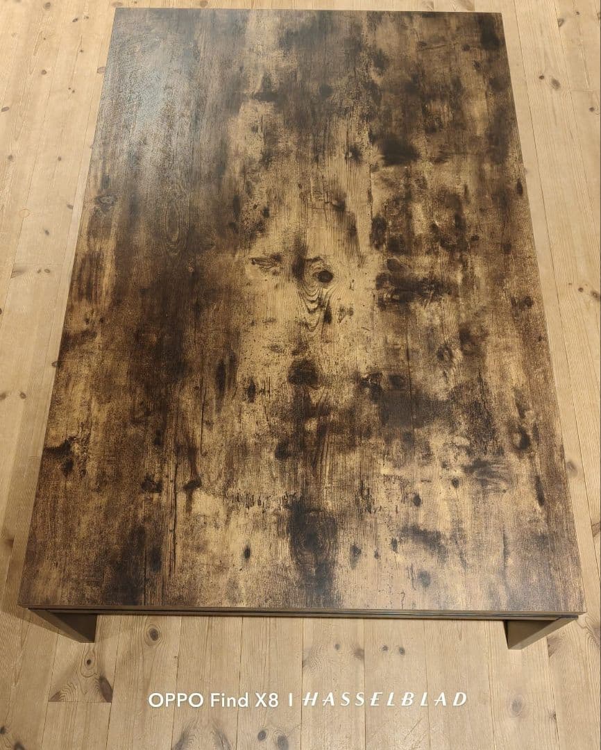 ヴィンテージ風 ダークブラウン こたつ