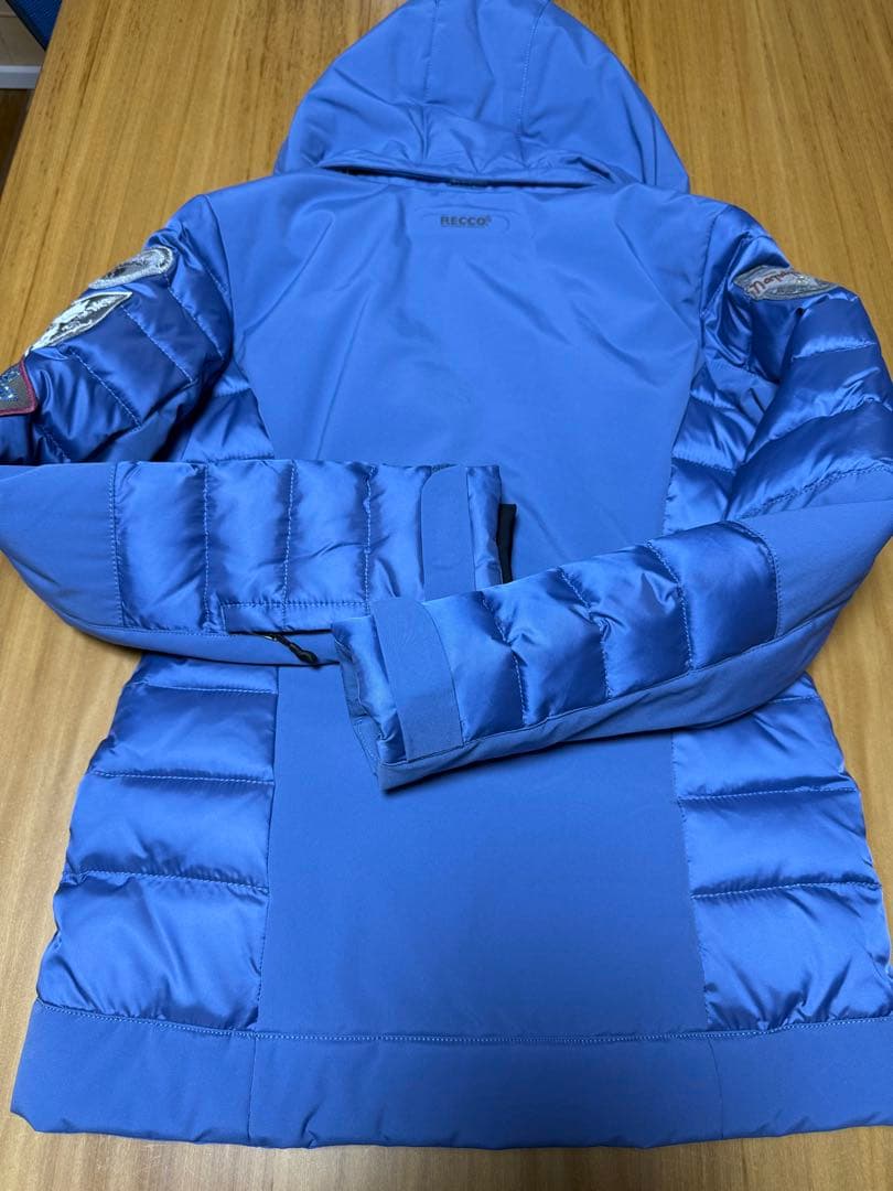 NAPAPIJRI レディース Mブルー ナパピリ SKI ダウン スノーウェア