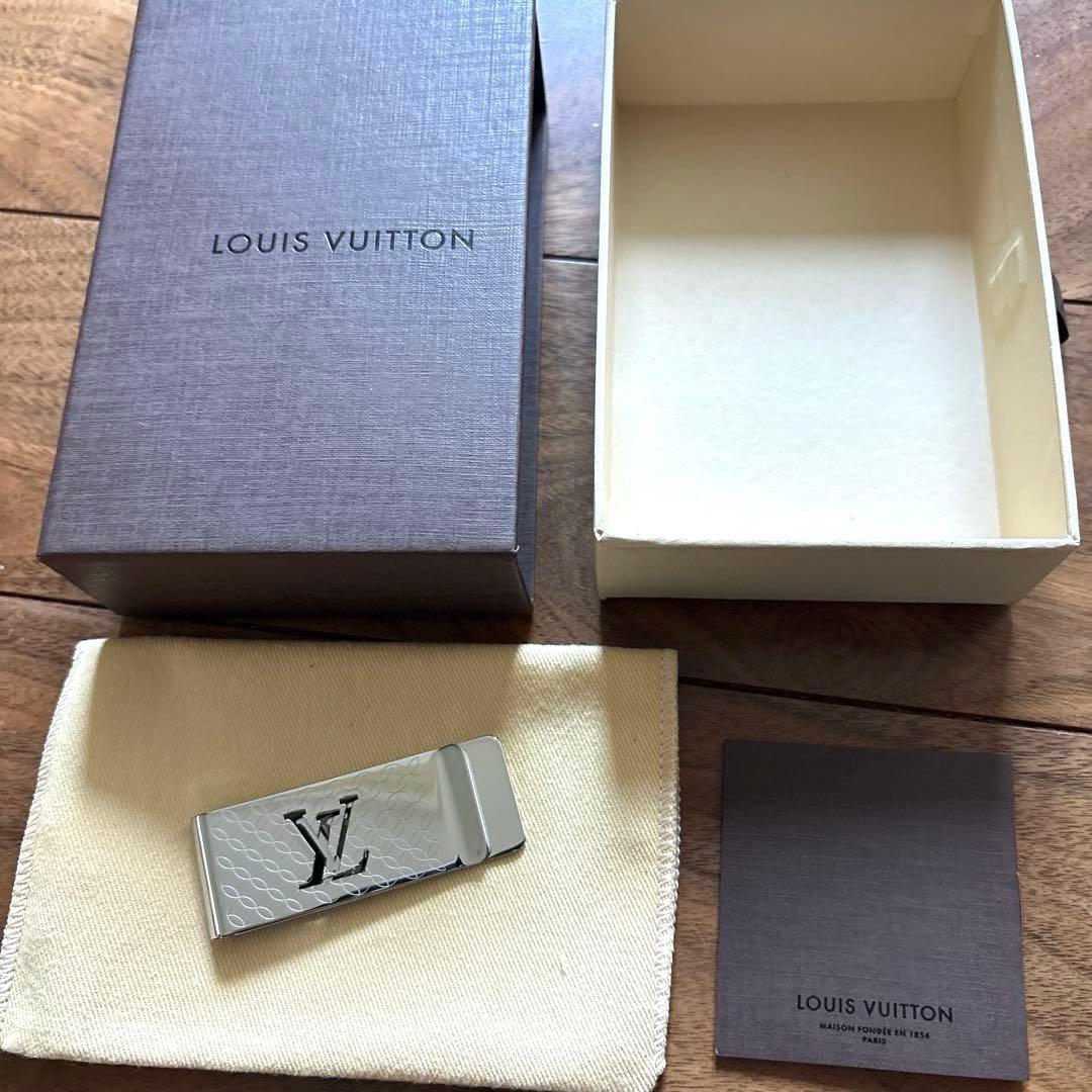 新品未使用LOUIS VUITTON ルイヴィトン マネークリップ 札ばさみ
