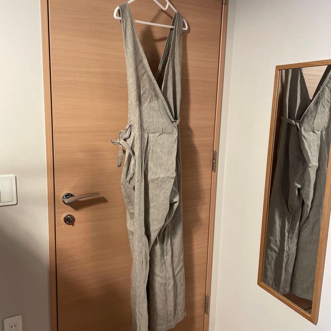 ネストローブ 　カシュクールサロペット　ベージュ　美品