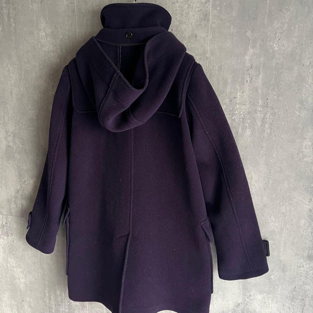 BURBERRY LONDON　バーバーロンドン　ウールダッフルコート　フード付