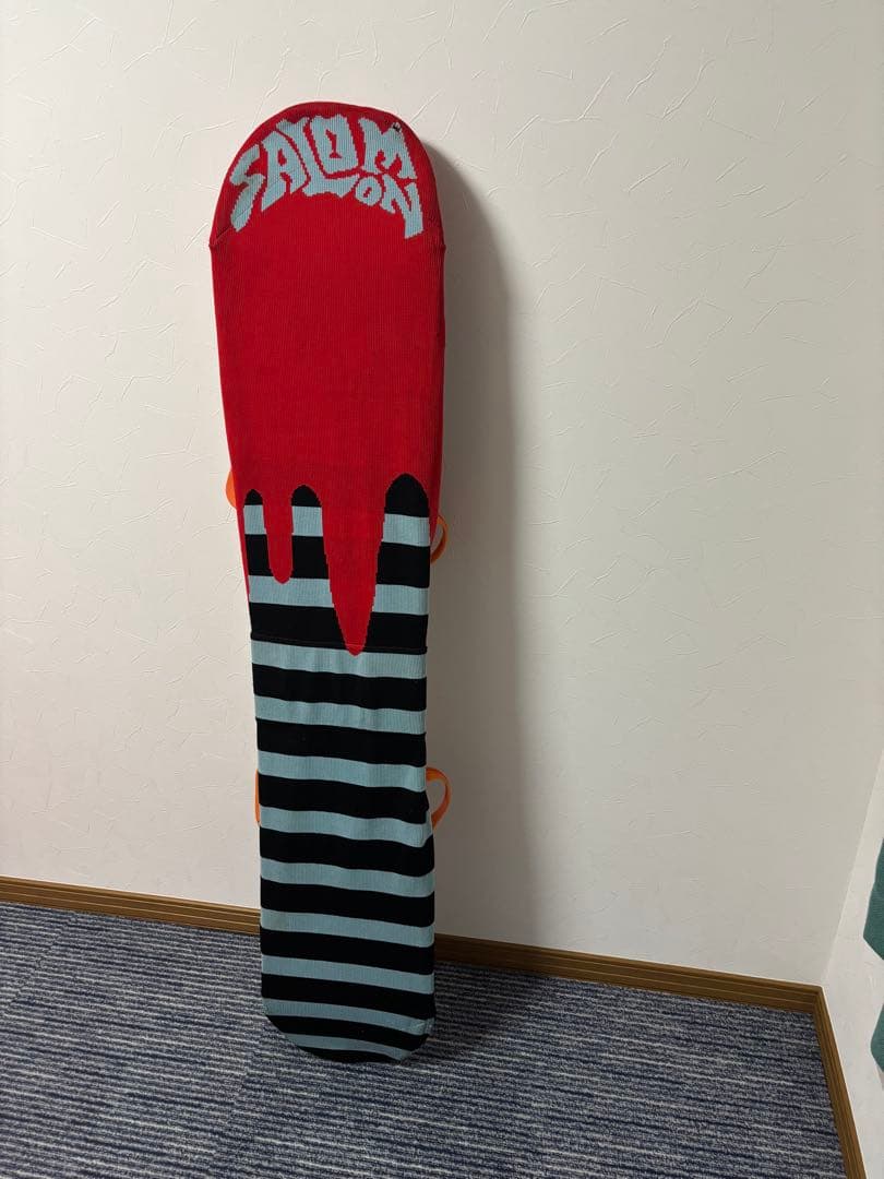 Salomon 板、ビンディング、ブーツ3点セット　＋ソールカバー(おまけ)