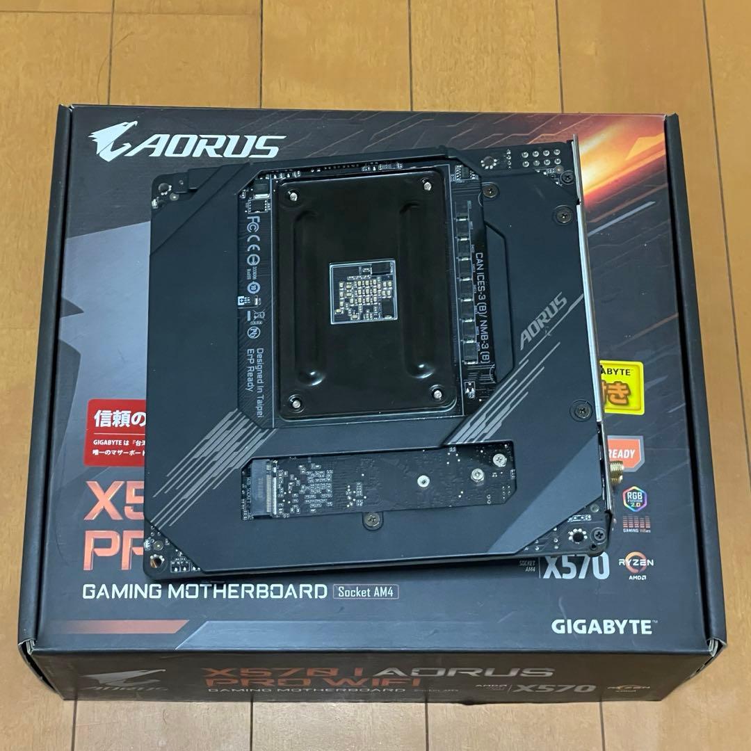 マザーボード GIGABYTE X570i AORUS PRO WIFI