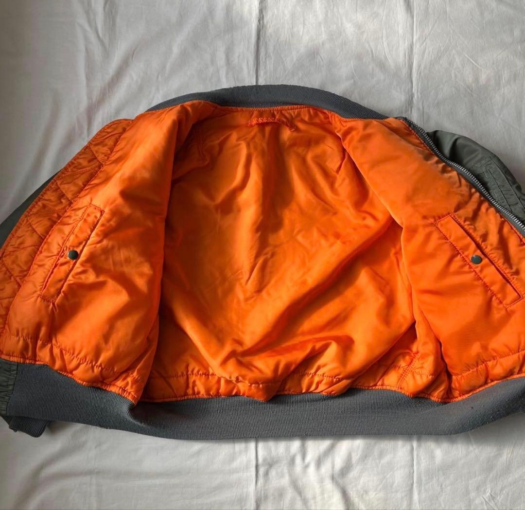 90s alpha ma-1 USA製 アルファ IDEAL フライトジャケット