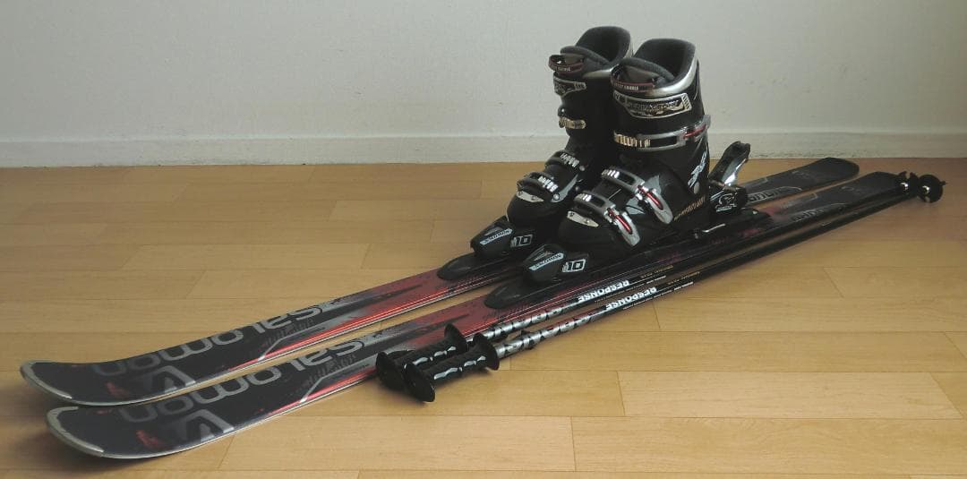 ■■12月・1月限定■送料無料■サロモン■メンズスキーセット■160/26.5■