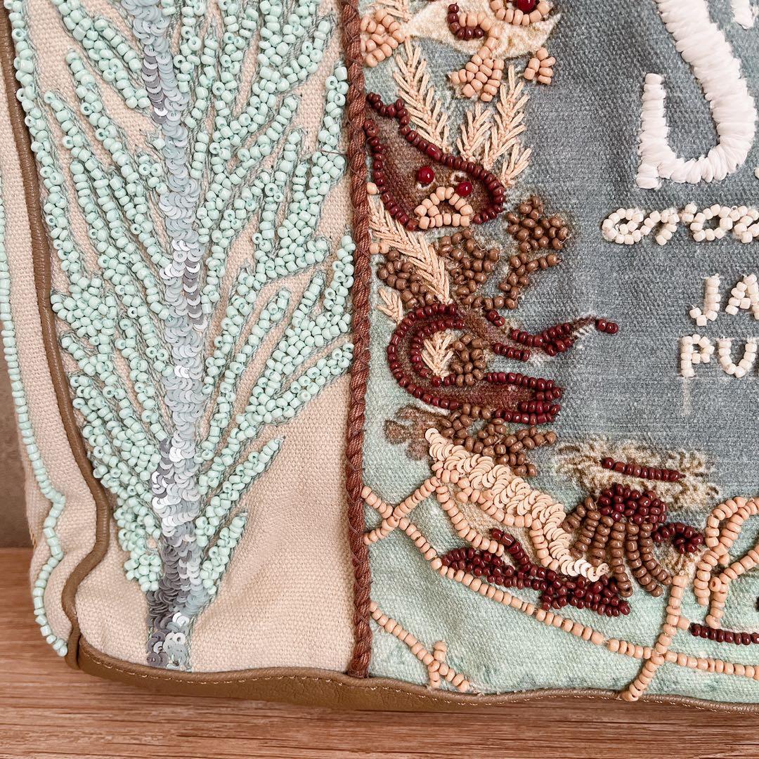 【新品】ジャマン ピュエッシュ Jamin Puech トートバッグ ビーズ