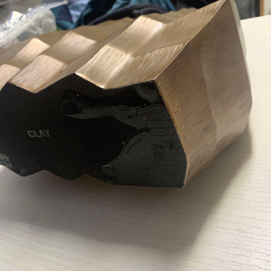 クレイ CLAY 花器 展示品　美品　高級感