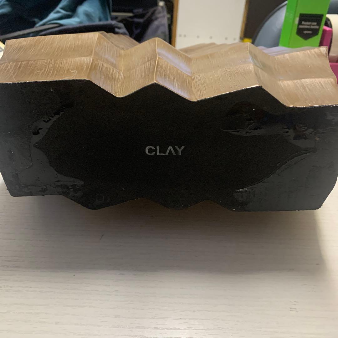 クレイ CLAY 花器 展示品　美品　高級感