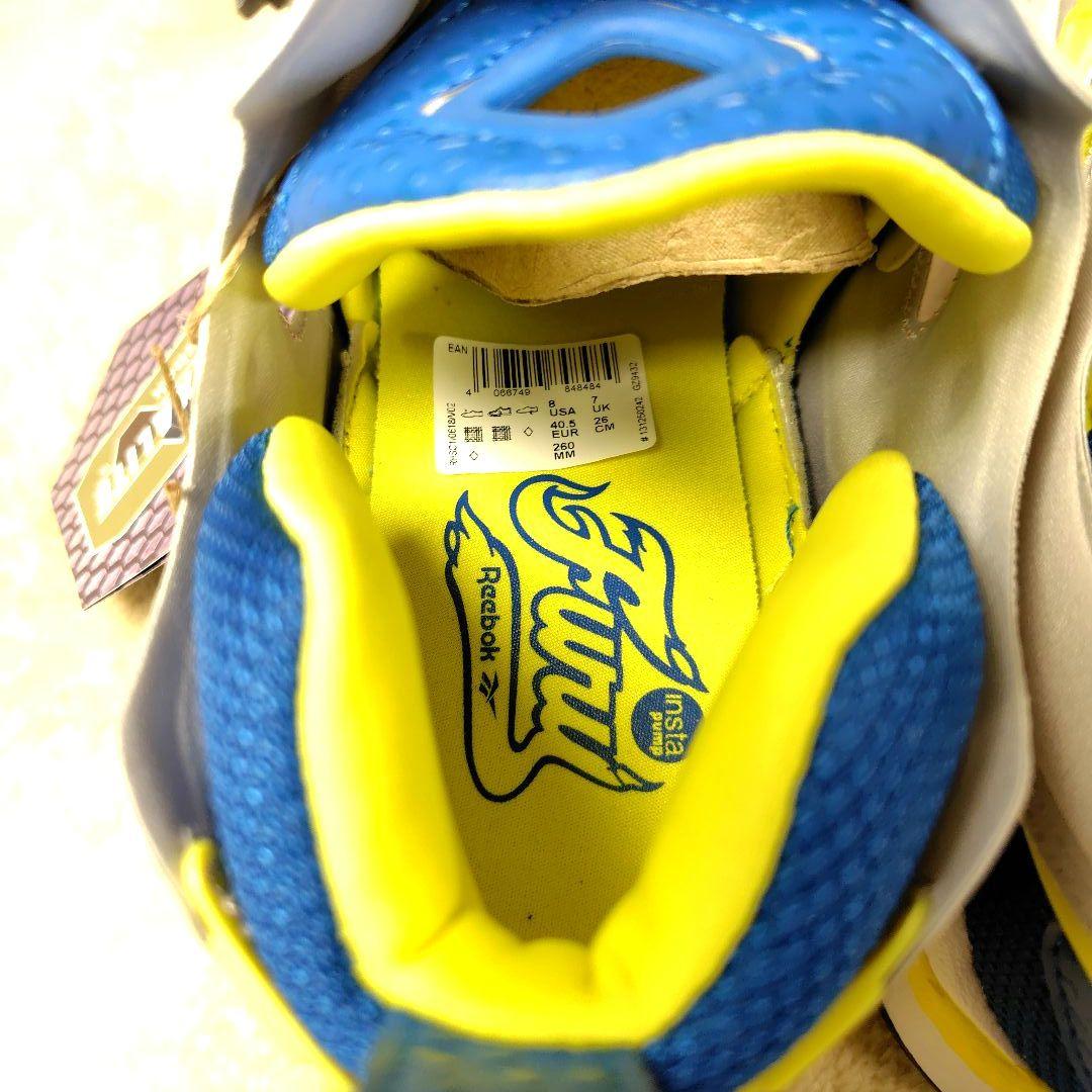 新品未使用 Reebok リーボック インスタポンプフューリー95 ブルー