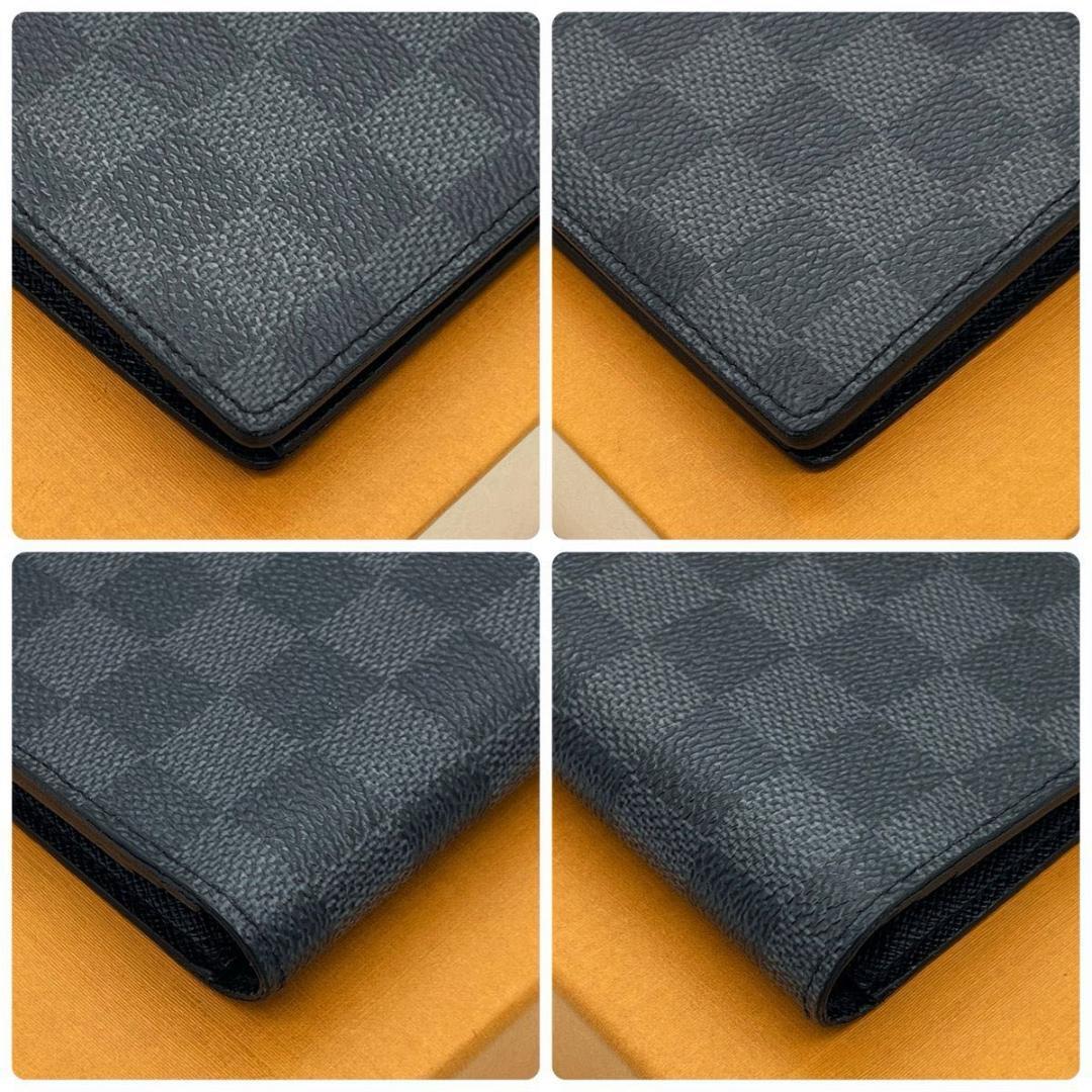 ルイヴィトン ダミエ グラフィット ブラザ ビジネス ジャッケット 長財布