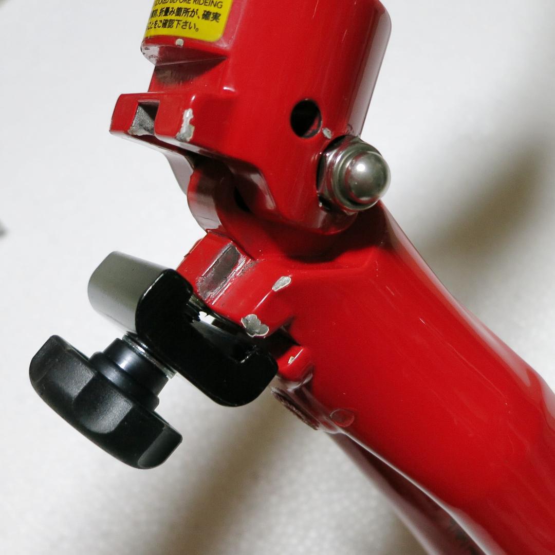 ☆Tyrell タイレル 小径 20インチ 折畳み フロントフォーク レッド☆