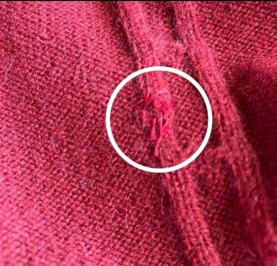 BURBERRY GOLF ハーフジップ ニット セーター LLサイズ カシミヤ