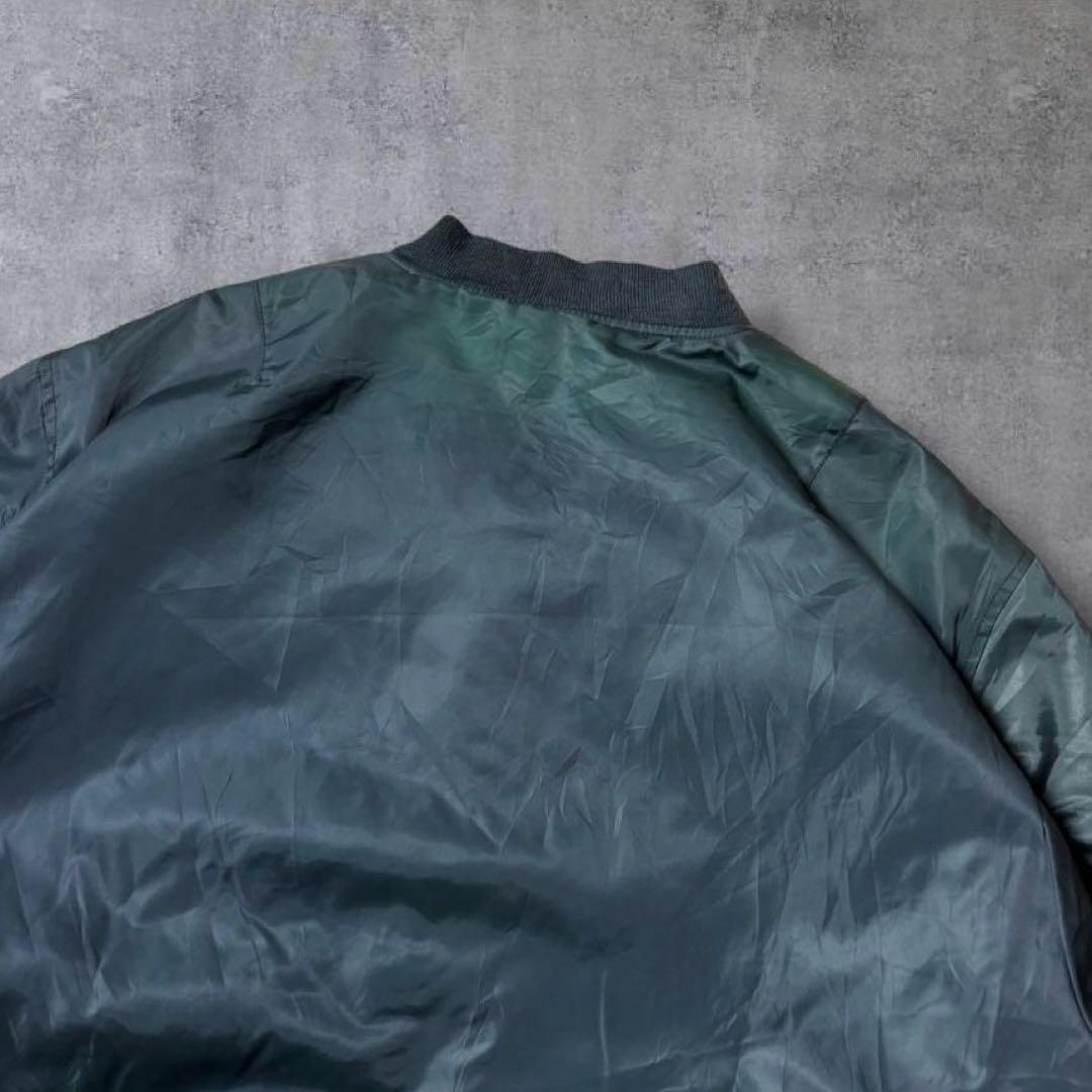 90s USAF MA-1フライトジャケットミリタリー北朝鮮製短丈古着ミリタリー