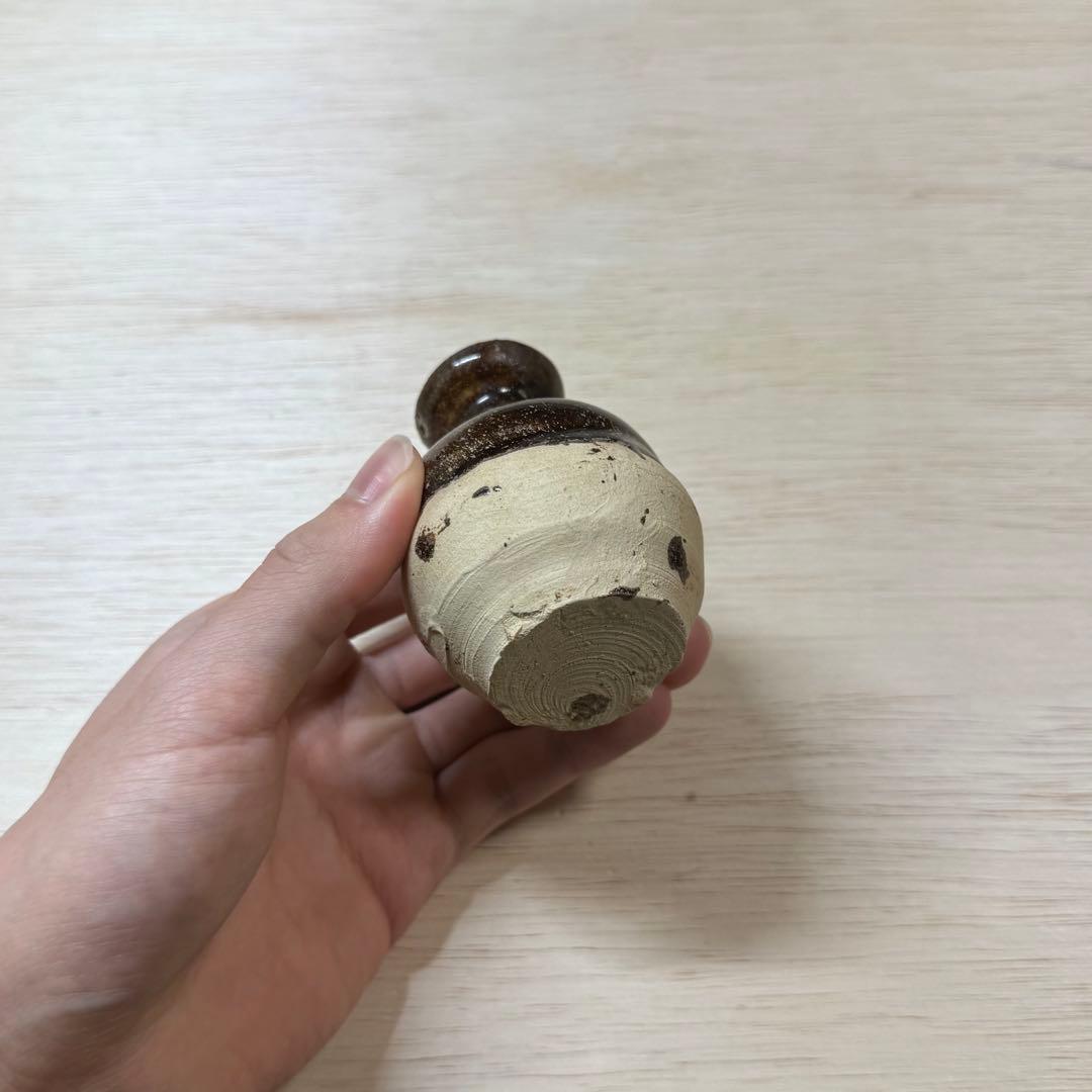 美濃 鉄釉 徳利 盃 大平古窯 江戸時代 古美濃 古瀬戸 酒器 古美術 骨董