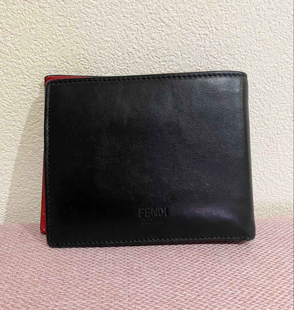FENDI フェンディ モンスター 二つ折り財布