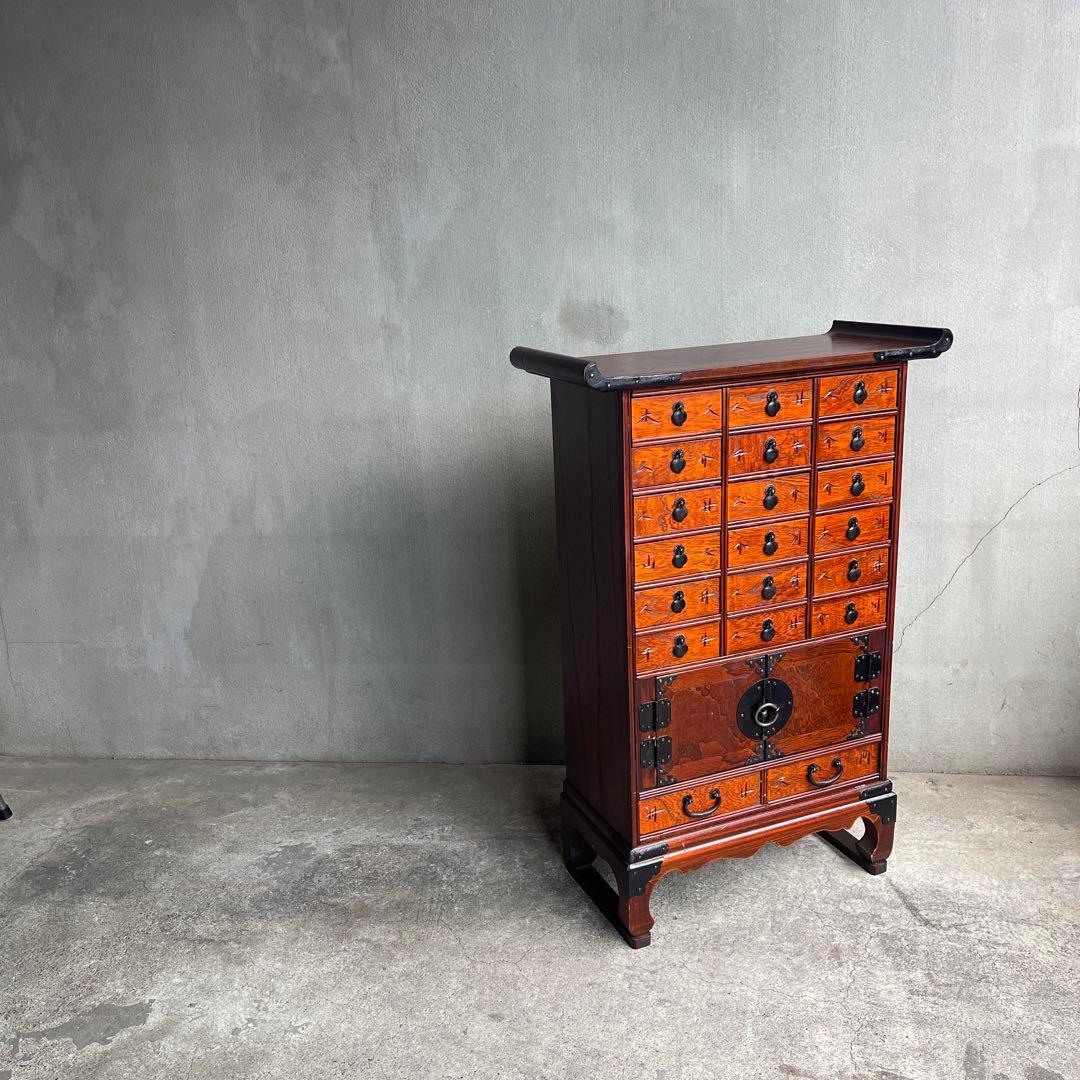 李朝家具　朝鮮家具　薬箪笥　ヤクジャン