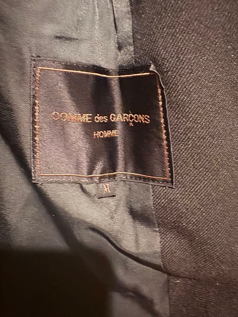 comme des garcons homm 田中オム ステンカラーコート