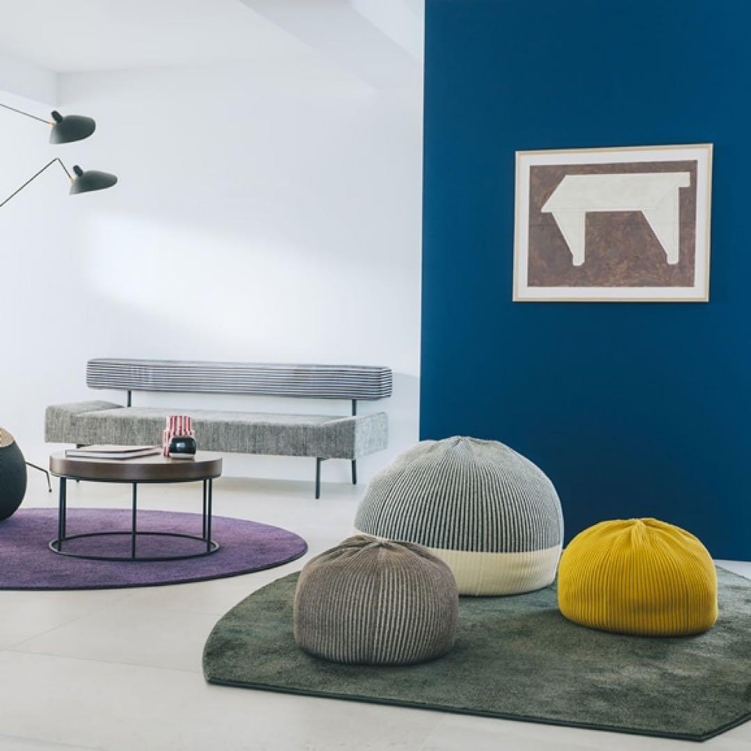 IDEE PUUF 本体セット プーフ White×Black MIX PUUF