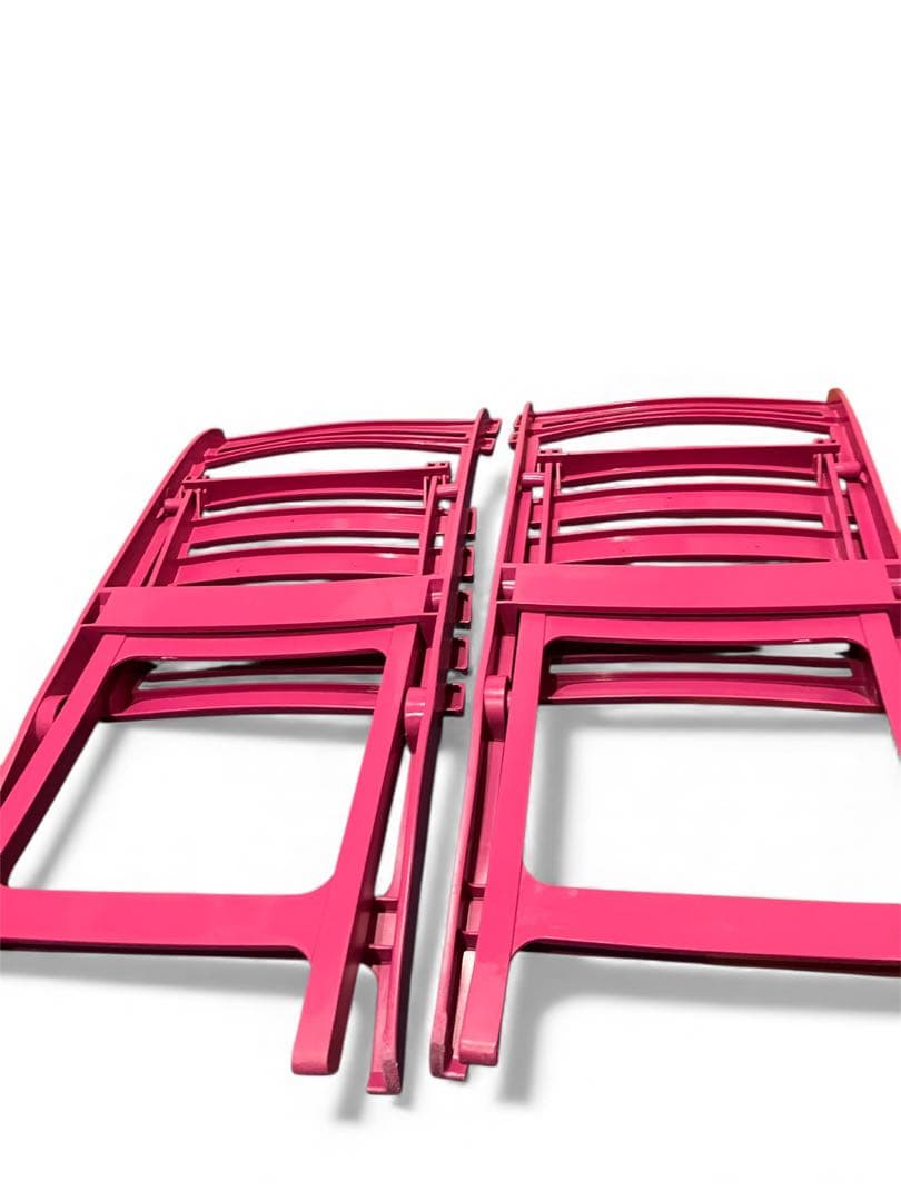 フランス製 Grosfillex マイアミ フォールディングチェア 2脚 屋外可