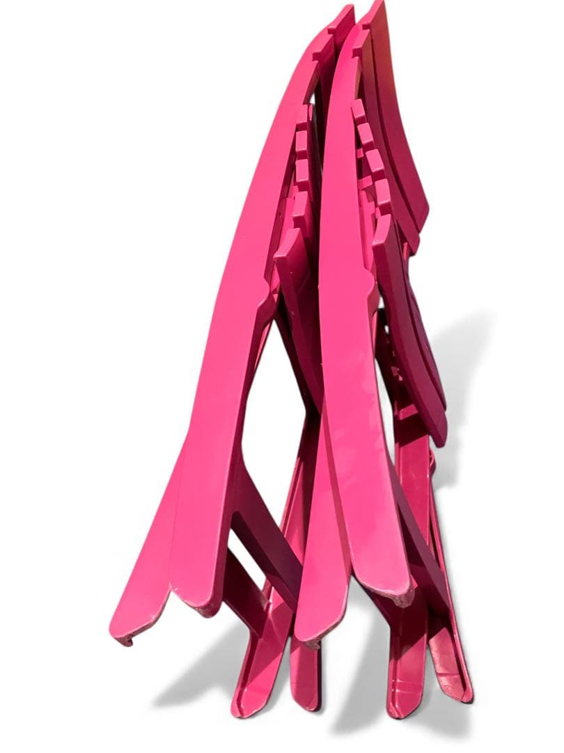 フランス製 Grosfillex マイアミ フォールディングチェア 2脚 屋外可