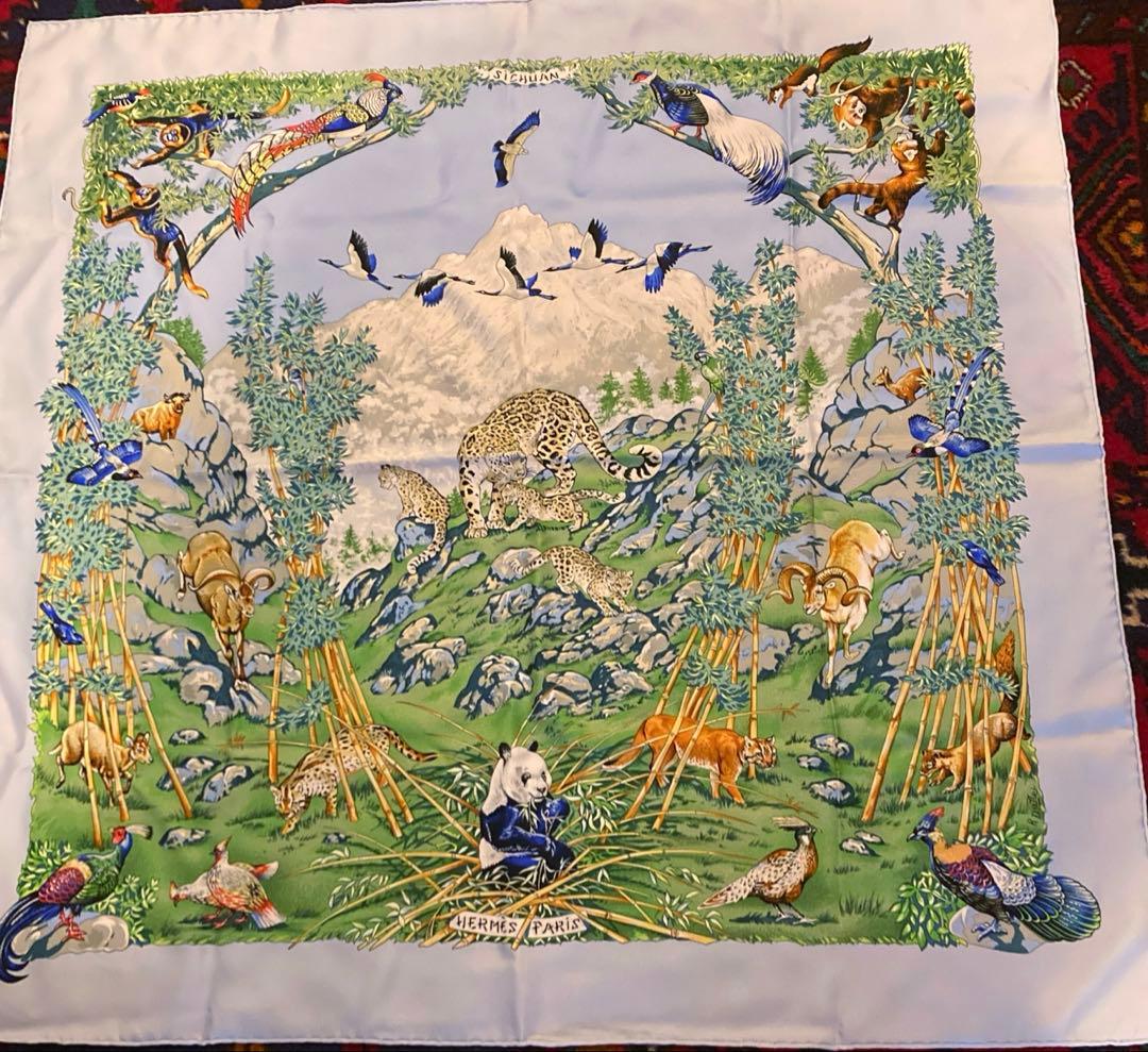 エルメスカレ９０　四川　中国に帰ってしまったパンダに想いを馳せて