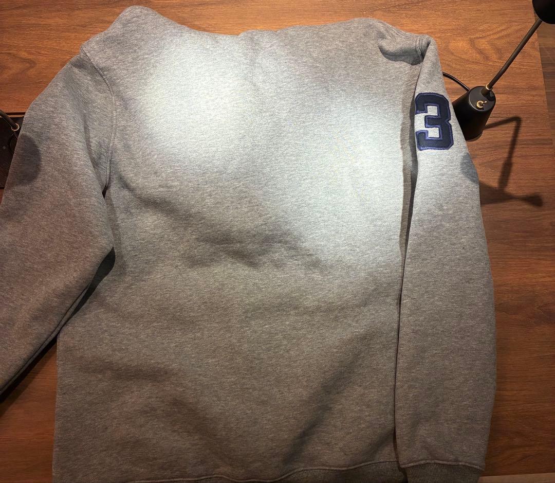 【美品】Polo Ralph Lauren グレー フーディー L