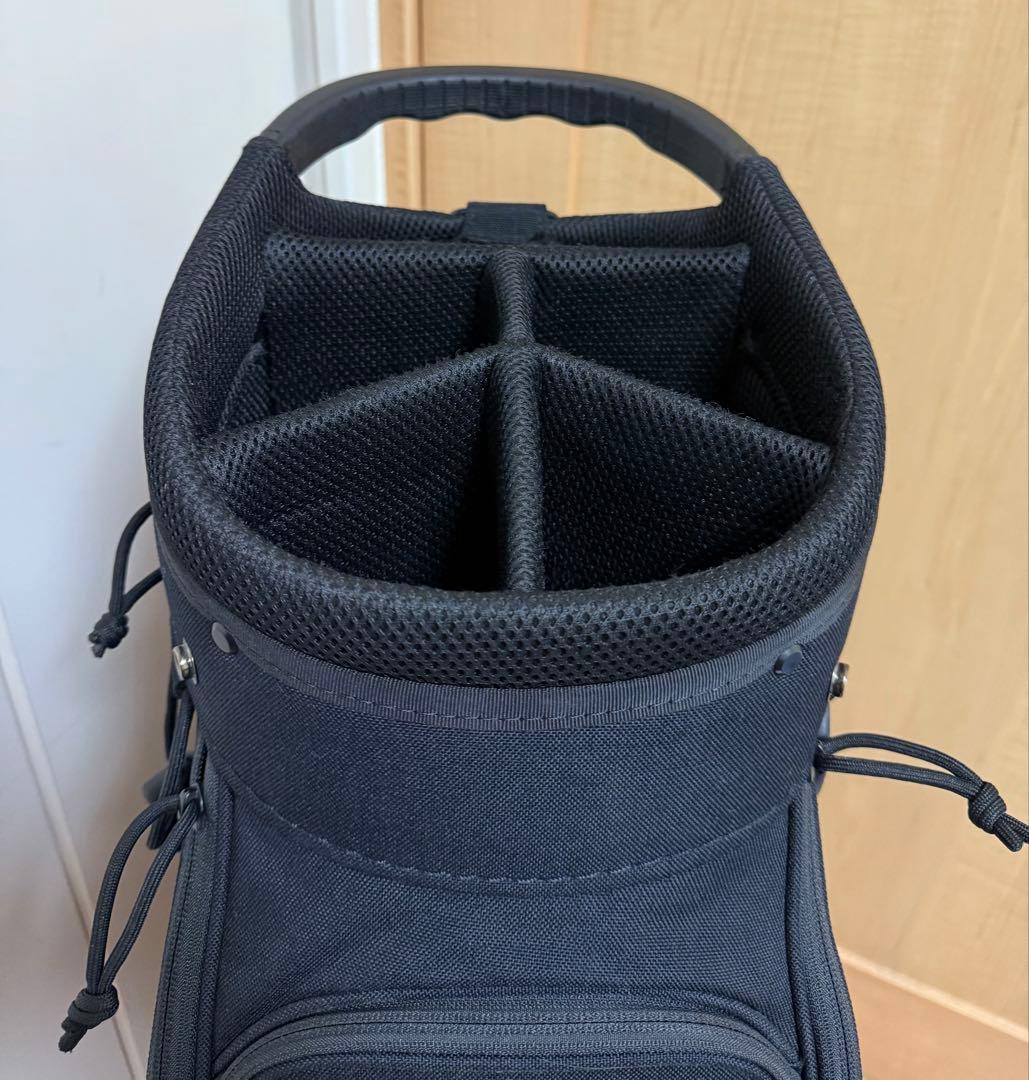 美品★ブリーフィング★キャディバッグ★ゴルフ★BRIEFING★ゴルフバッグ★黒