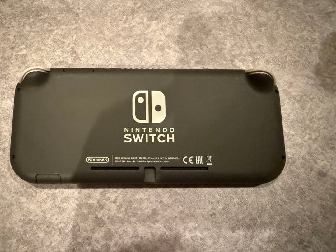 Nintendo Switch Lite グレー本体　ジャンク