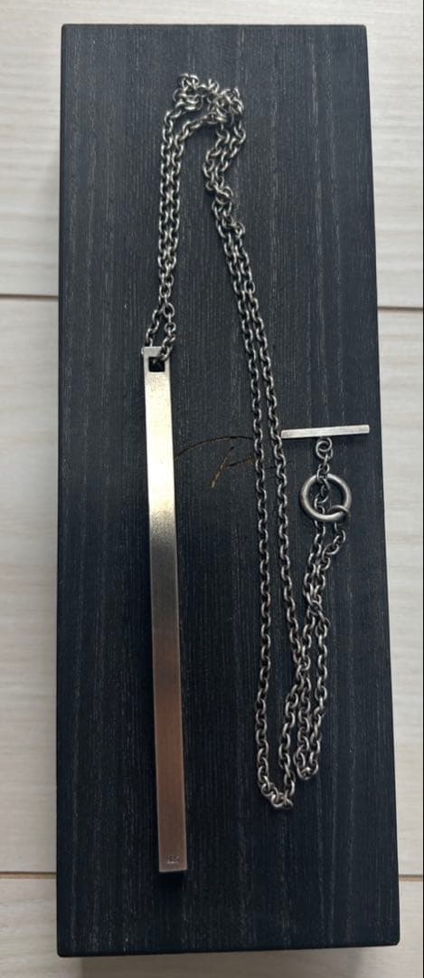 Layered Bar Necklace [slv925] PRY シュウト