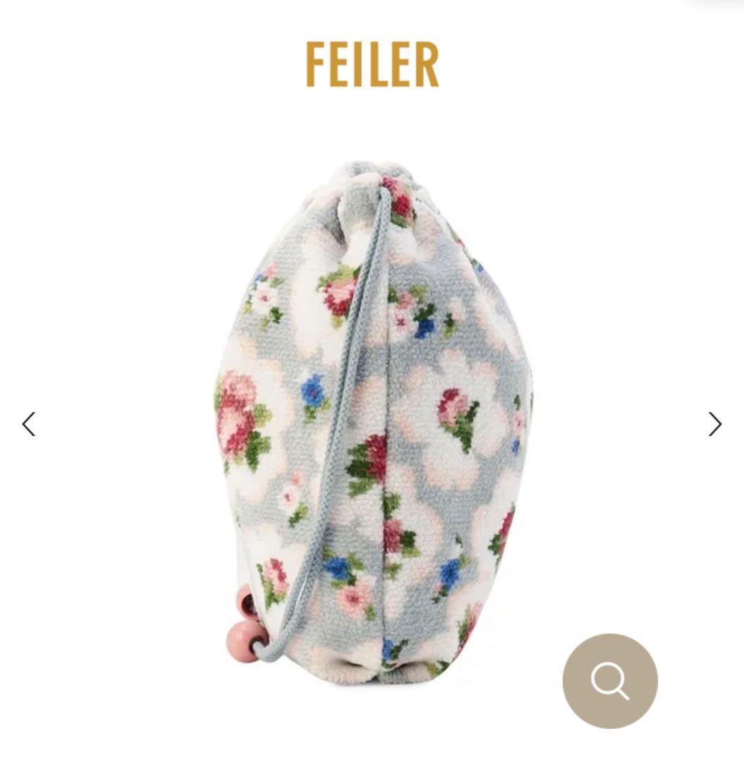 FEILER フェイラー 巾着 ローズカンタービレ（WEB限定）