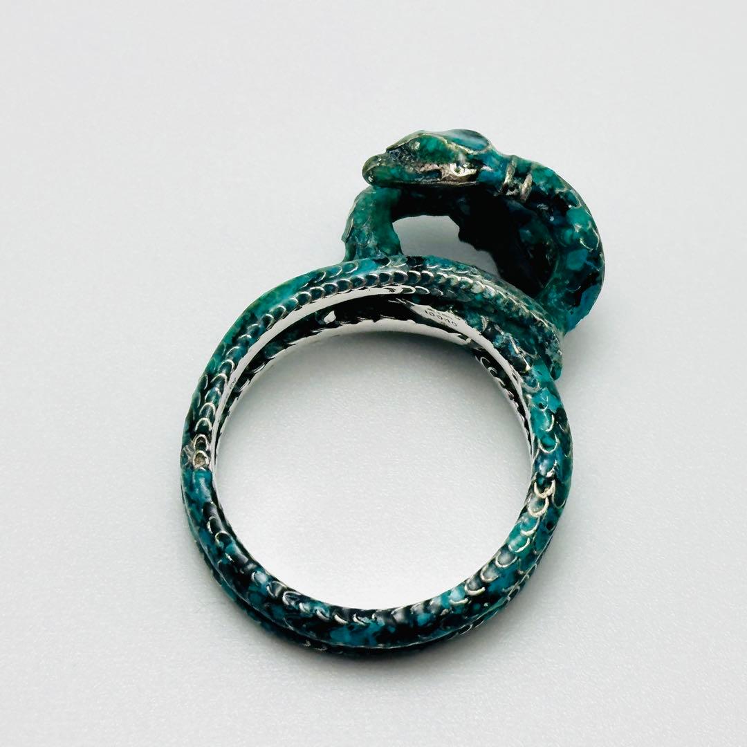 GUCCI ガーデンスネーク　グリーン　ラッカー　ダブルスネーク　刻印20